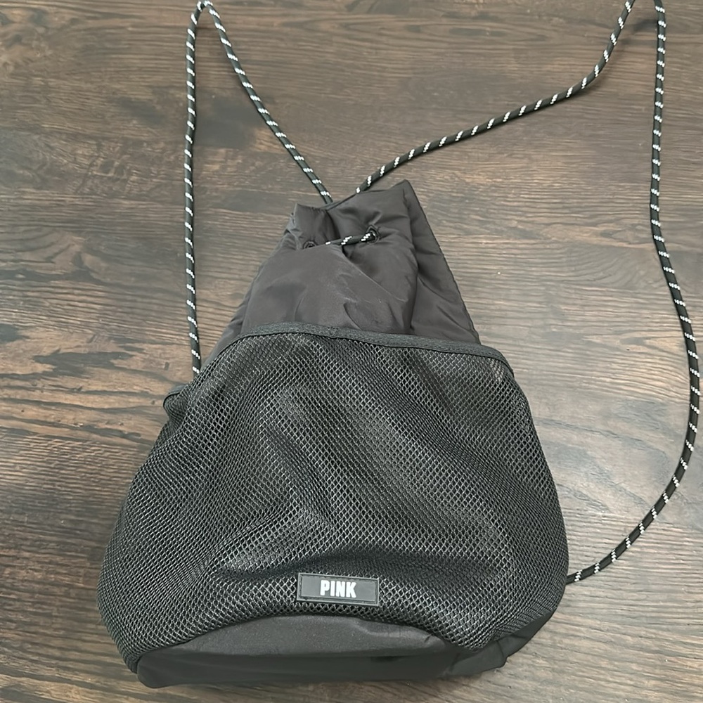 Pink Drawstring Backpack - image 2